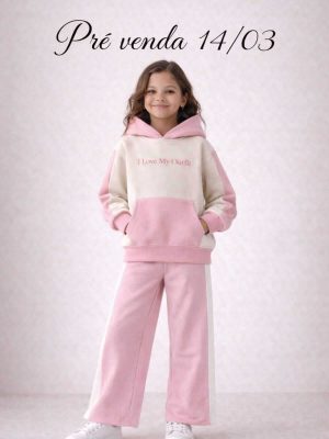 GRADE BLUSA MOLETOM I LOVE MY OUTFIT