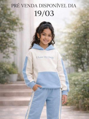 GRADE BLUSA MOLETOM I LOVE MY OUTFIT